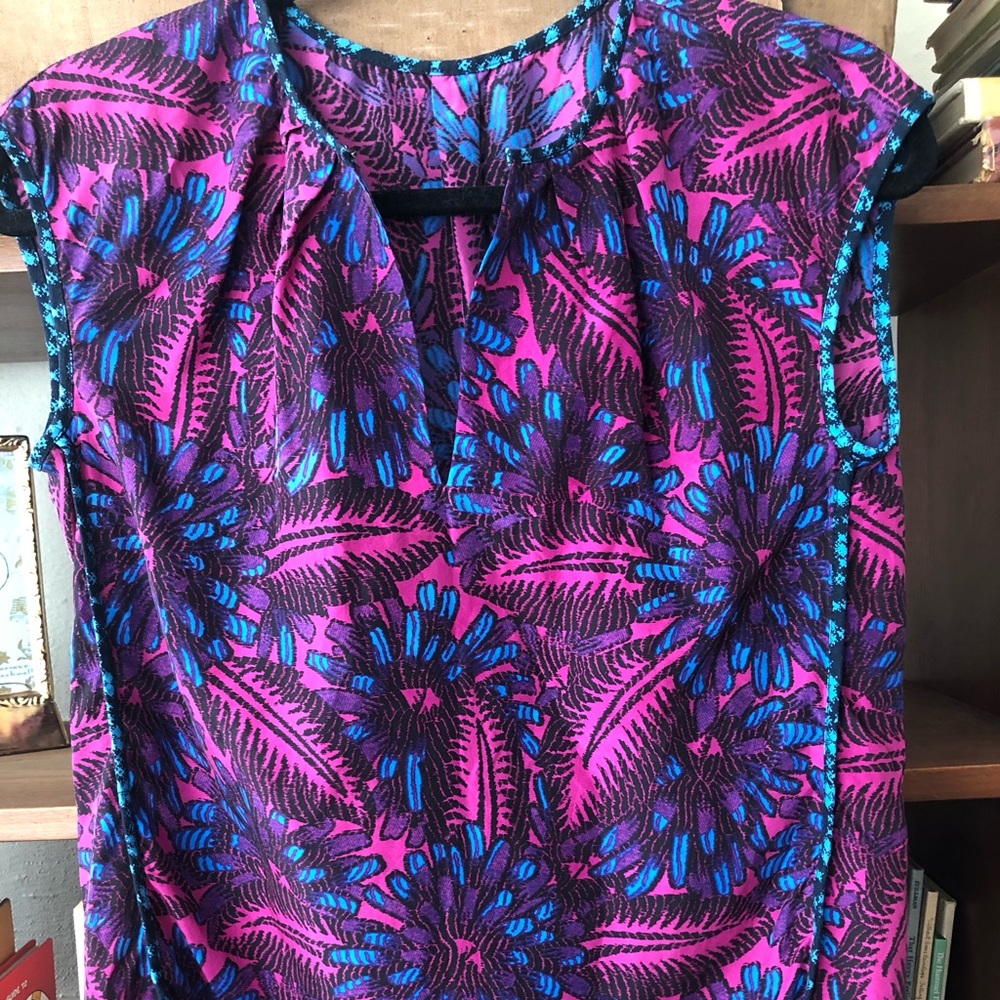 Vintage silk tank